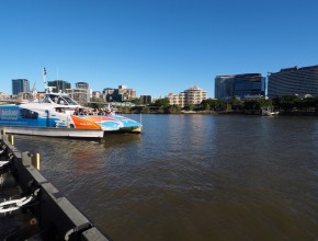 Promenade sur la Brisbane River