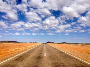 Sur la route d'Alice Springs